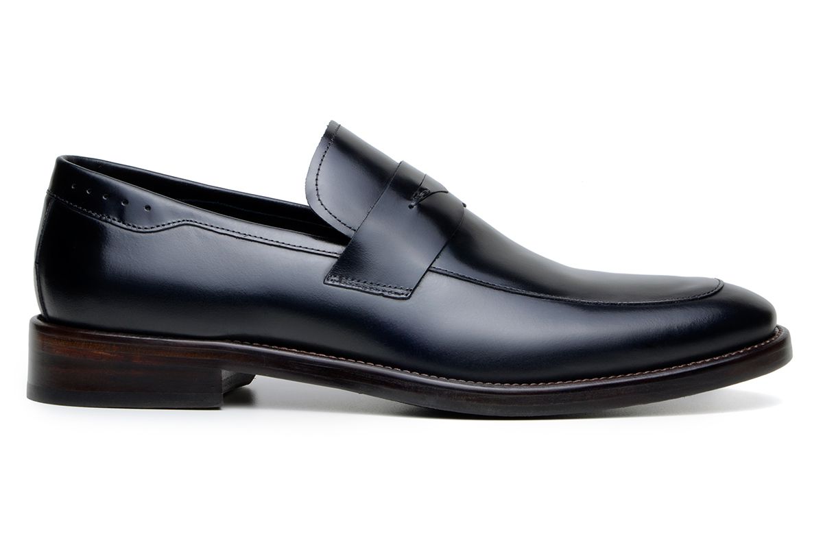  Sapato Social Masculino Loafer CNS Preto - CNS Calçados