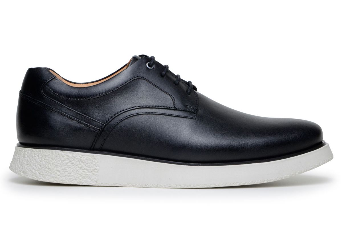Sapato Casual Masculino Derby CNS Hannover Preto -... - CNS Calçados