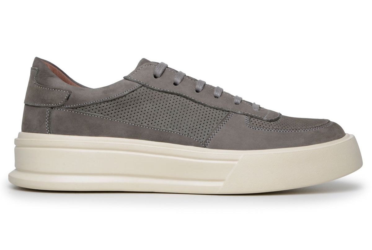 Tênis Casual Masculino CNS Elevate 701 Cinza - 276... - CNS Calçados