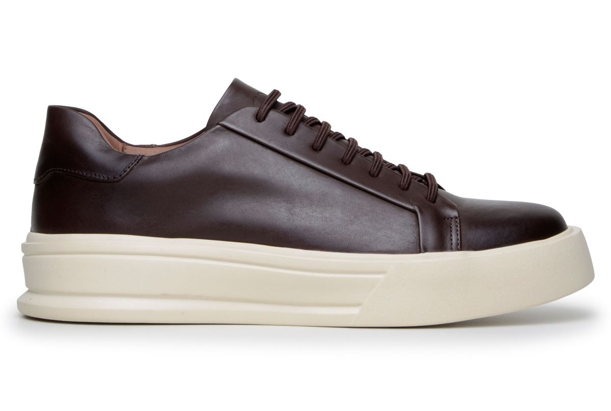 Tênis Casual Masculino CNS Elevate 703 Café - 2769... - CNS Calçados