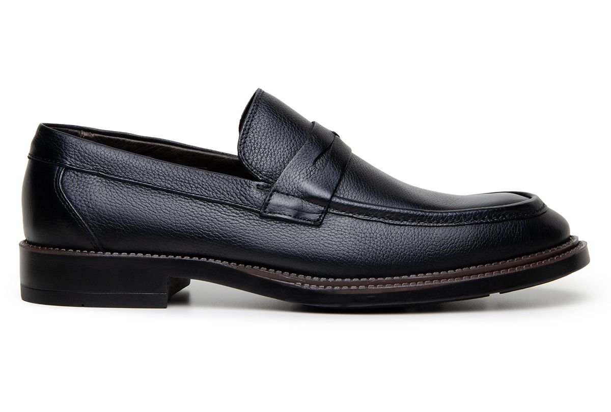 Sapato Mocassim Masculino Loafer CNS ASPEN89017 Pr... - CNS Calçados