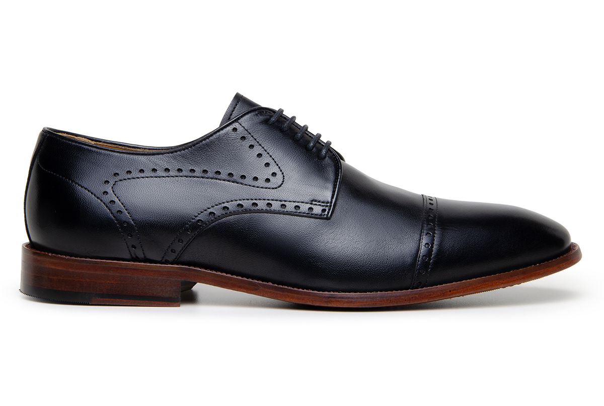 Sapato Social Masculino Derby CNS VCHUMMER Preto - CNS Calçados