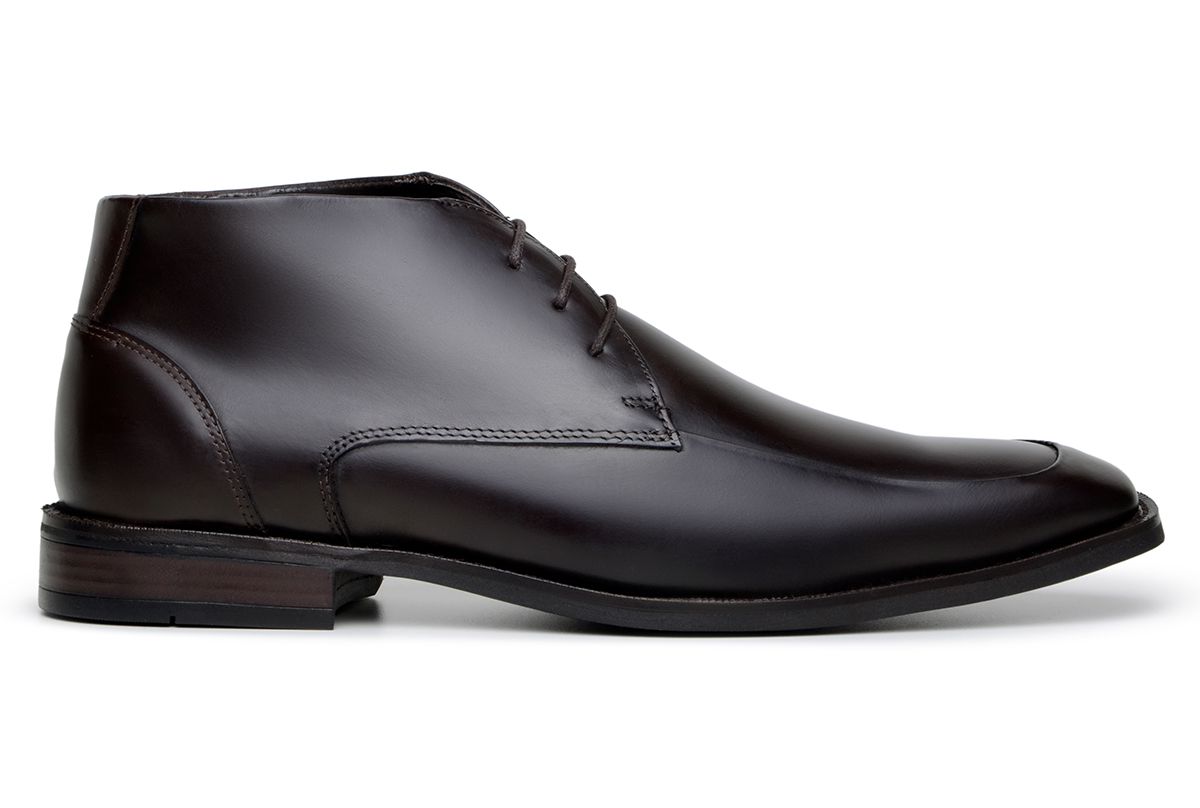 Bota Social Masculina CNS WW68018 Café - 27701C - CNS Calçados
