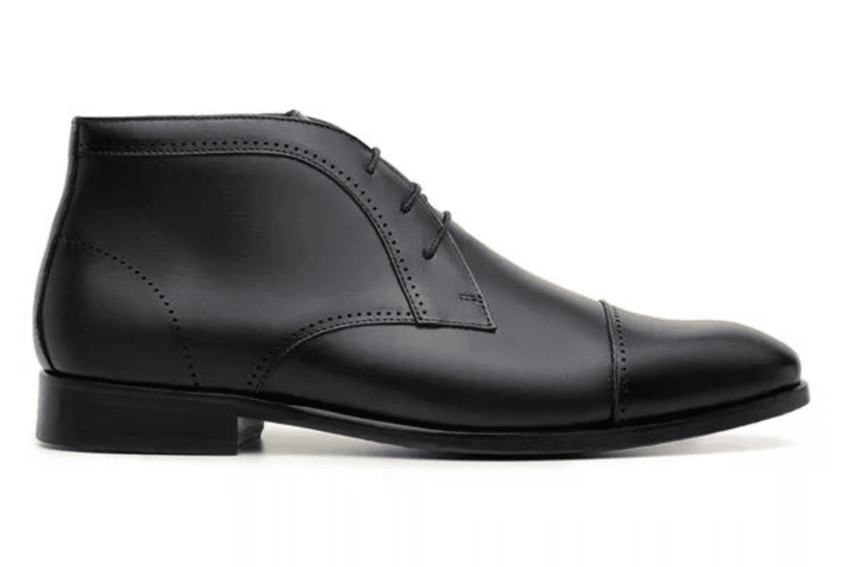 Bota Social Masculina CNS Preto - CNS Calçados