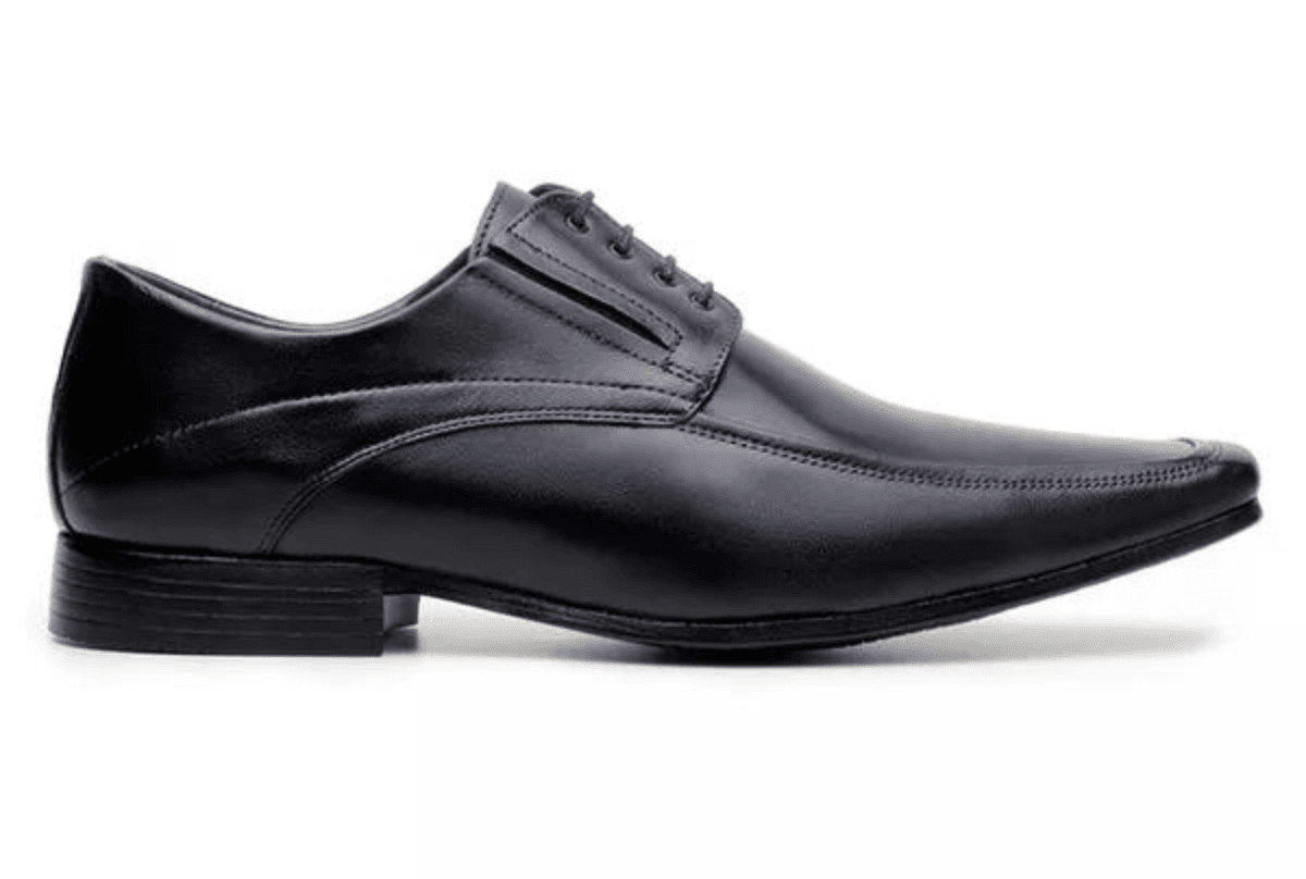 Sapato Social Masculino Derby CNS Preto - CNS Calçados