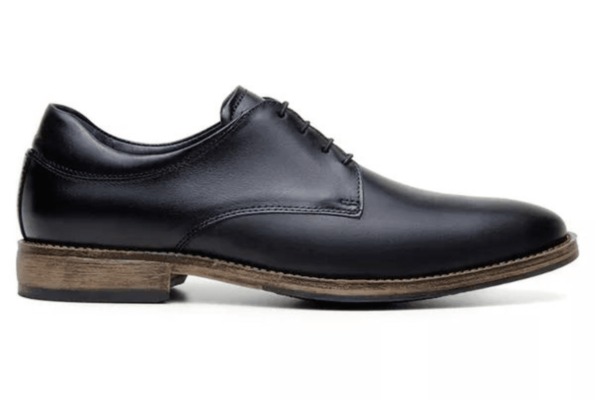 Sapato Social Masculino Derby CNS Preto - CNS Calçados