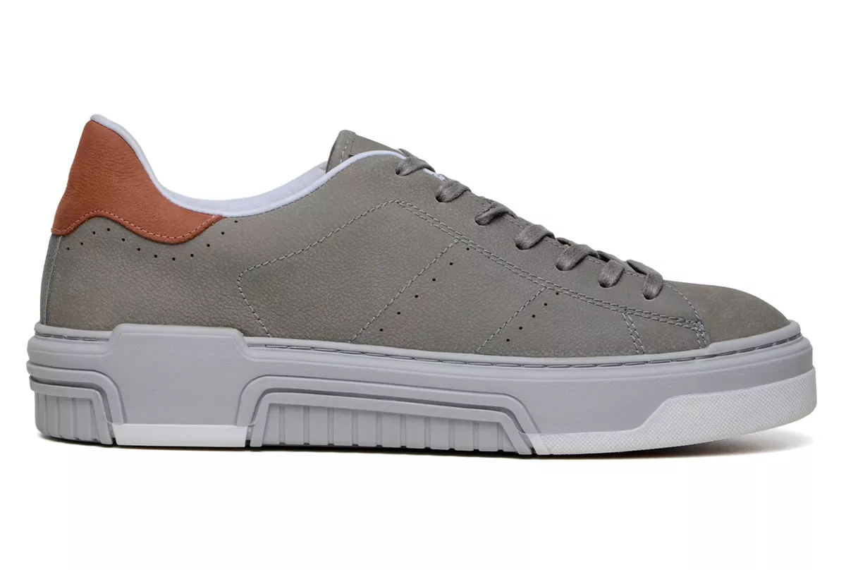 Tênis Casual Masculino CNS Cinza - 27666c - CNS Calçados