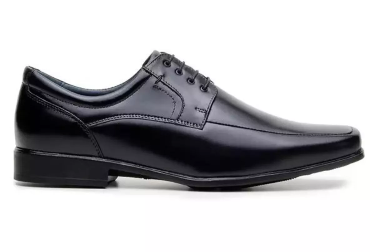 Sapato Social Masculino Derby Comfort CNS Preto - ... - CNS Calçados