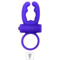 *Anel Peniano Com Vibro Ares Cock Ring SI (1174) - Roxo