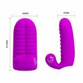 *Capa Para Dedo Com Vibro Pretty Love Abbott SI (1422) - Roxo