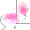 *Massageador Vaginal Com Sucção E Vibro Butterfly Clitoral SI (5325) - Rosa