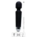 Massageador Recarregável Love Magic Hot SI (5344-ST633) - Preto