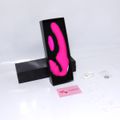 *Vibrador Ponto G Duplo Recarregável Nana-Rct SI (5991) - Rosa