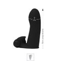*Capa Para Dedo Com Vibro Pretty Love Adonis SI (6093) - Preto