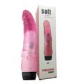 Prótese 17x14cm Com Vibro SI (6791) - Rosa