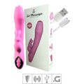 Vibrador Com Estimulador Recarregável Sex Massager SI (6838) - Rosa