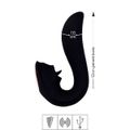 Vibrador Recarregável Velvet SI (7013) - Preto