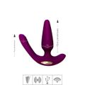 Plug Silicone Com Vibro e Controle Medea-Rct SI (7514) - Roxo