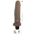 Prótese 17x14cm Com Vibro Bernard Upper (UP75-ST787) - Marrom