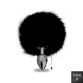 Plug de Metal PomPom Escuro Hard (HA115) - Preto