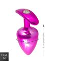 Plug Metálico M Anatômicoa (HA140). - Rosa