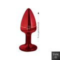 Plug Metálico G Signos Peixes (HA164PX) - Vermelho