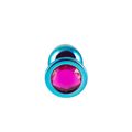 Plug de Metal G Com Pedra Variadas Hard (HA171) - Azul