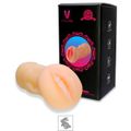 Masturbador Formato Vagina Com Lábios Texturizados Maig VP (MA064) - Bege