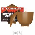 *Vela Beijável Sorvete Quente 25g (ST148) - Chocolate c/ Pimenta