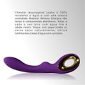 *Vibrador Lealso Recarregável VP (LY007-5298-ST235) - Roxo