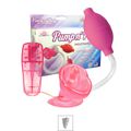 *Bomba Vaginal Pump n' Play Com Vibro VP (SU003-ST353) - Rosa