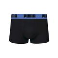 *Cueca Sunga Cotton Puma (ST437) - Preto c/ Azul