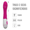 Vibrador Recarregável Female Vibrator VP (VB050) - Magenta