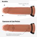 Capa Peniana 21x15cm Com Cinta (CP004-14878) - Bege