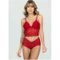 Conjunto Cropped Calesson (DR4518) - Vermelho