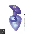 Plug Metálico M Anatômicoa (HA140). - Lilás