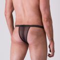 *Cueca Tule (SF1300) - Preto