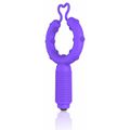 *Anel Para Escroto Com Vibro Oscar Cock Ring SI - (1177) - Roxo