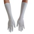 Luva Longa em Lycra (17903-ST969) - Branco