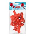 Balões do Amor Formato Coração 10un (16372-ST836). - Vermelho