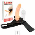 *Cinta Peniana Com Pênis Oco e Vibro Ultra Passion SI (5336) - Padrão