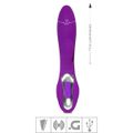 Vibrador Ponto G Recarregável Com Estimulador Softs SI (5988) - Roxo