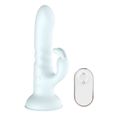 Vibrador Com Estimulador Blue Eyes SI (9108) - Azul