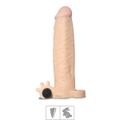 Capa Peniana de 14cm Para 19cm Com Extensor e Vibro VP (CA033-15822) - Bege