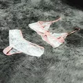 Conjunto Liz (DR4513) - Branco c/ Rosa 