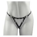 *Calcinha Dominadora Com Corrente Dominatrixxx (DX1403) - Preto