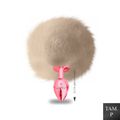Plug Metálico PomPom Claro Hard (HA115-ST605) - Vermelho