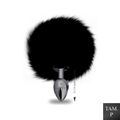 Plug de Metal PomPom Escuro Hard (HA115-ST607) - Preto