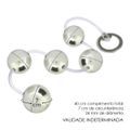 Colar Tailandês de Metal 110g (CSA120-HA120-ST297) - Cromado