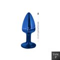 Plug de Metal P Signos Aquário (HA162AQ) - Azul